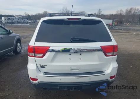 2013 Jeep Grand Cherokee Overland from USA, damaged, VIN 1C4RJFCT2DC544288